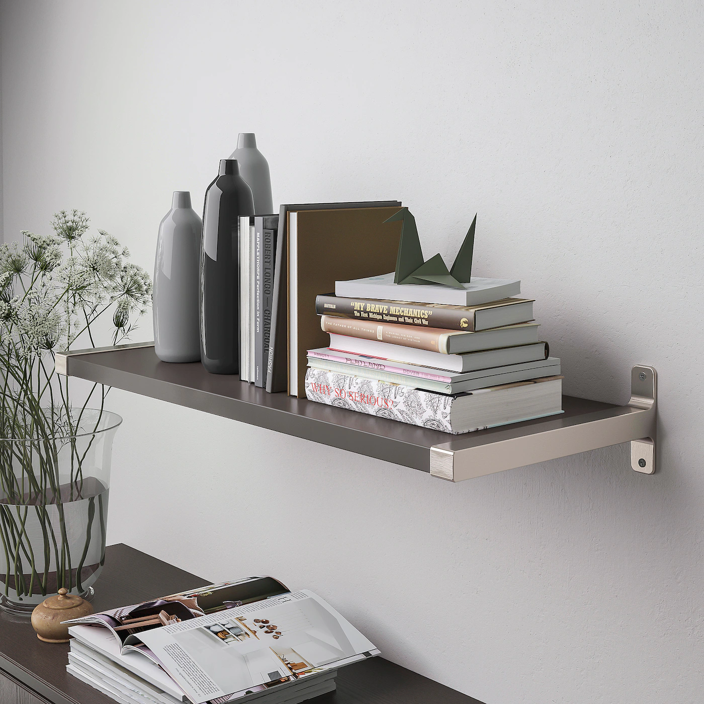 Ikea Wall shelves Sales Shop -Ikea Wall shelves Sales Shop bergshult granhult wall shelf dark gray nickel plated 1092360 pe862825 s5