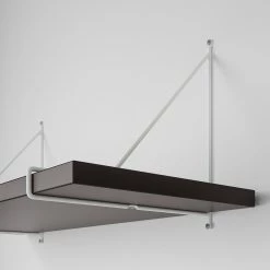 IKEA BERGSHULT / PERSHULT Wall Shelf Combination Brownblack/white 47 1/4x11 3/4 " -Ikea Wall shelves Sales Shop bergshult pershult wall shelf combination brown black white 0851064 pe718678 s5