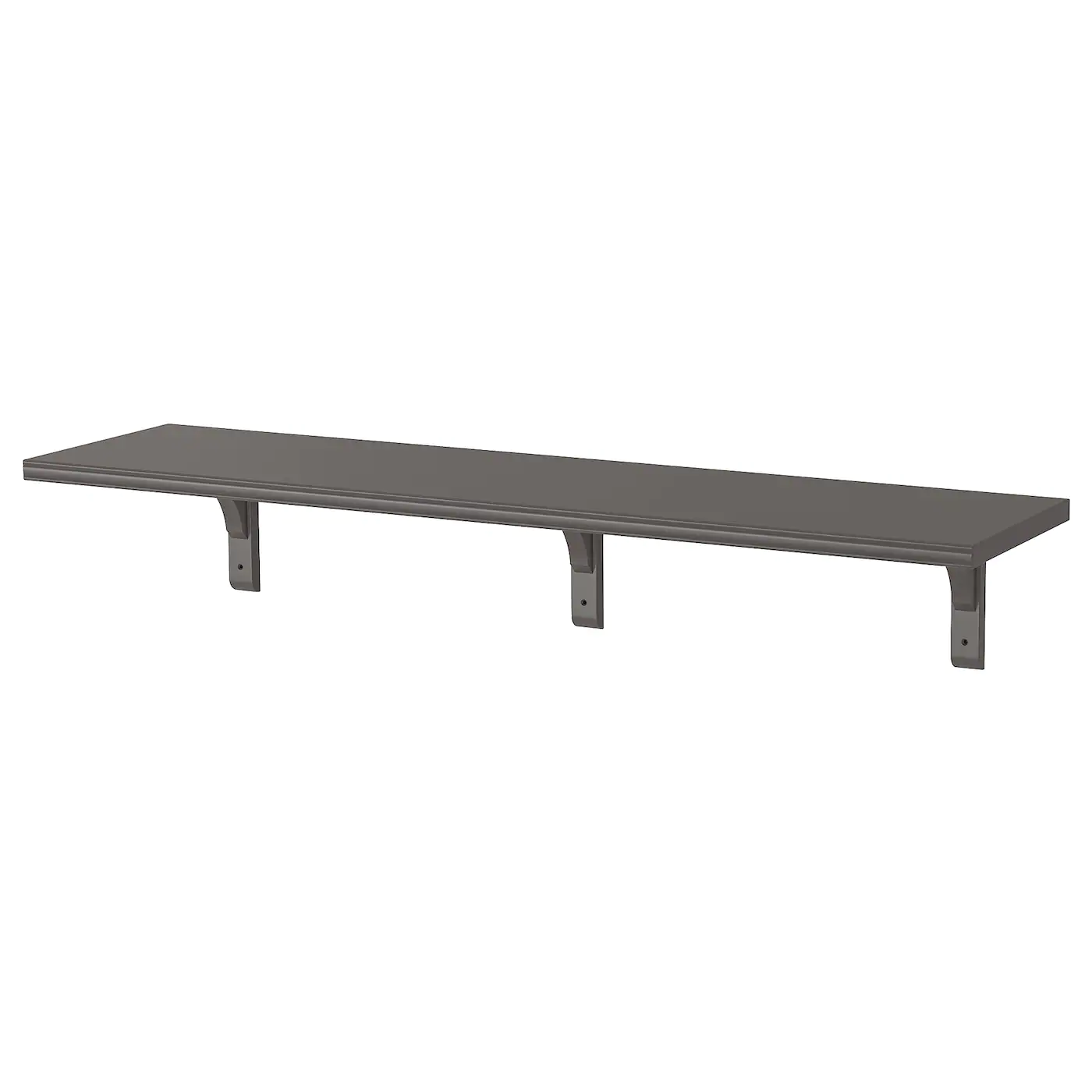 IKEA BERGSHULT / RAMSHULT Wall Shelf Dark Gray 47 1/4x11 3/4 "