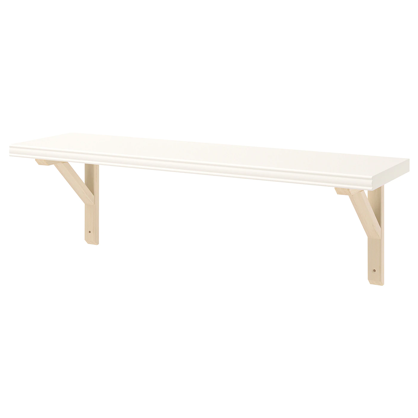 IKEA BERGSHULT / SANDSHULT Wall Shelf White/aspen 31 1/2x7 7/8 " 2 IKEA BERGSHULT / SANDSHULT Wall Shelf White/aspen 31 1/2x7 7/8 " -Ikea Wall shelves Sales Shop bergshult sandshult wall shelf white aspen 0789964 pe764239 s5