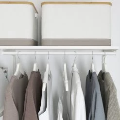 IKEA BOAXEL / LAGKAPTEN Wardrobe Combination With Table Top White 81 5/8x24 3/8x79 " -Ikea Wall shelves Sales Shop boaxel lagkapten wardrobe combination with table top white 1064157 pe851513 s5