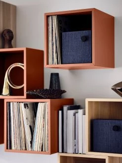 IKEA EKET Cabinet Redbrown 13 3/4x13 3/4x13 3/4 " -Ikea Wall shelves Sales Shop eket cabinet red brown 1056608 pe848413 s5